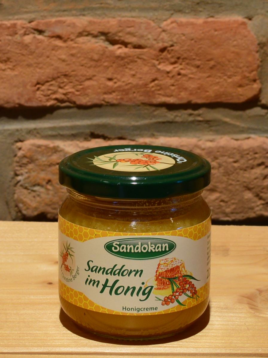 Sanddorn im Honig 225 g