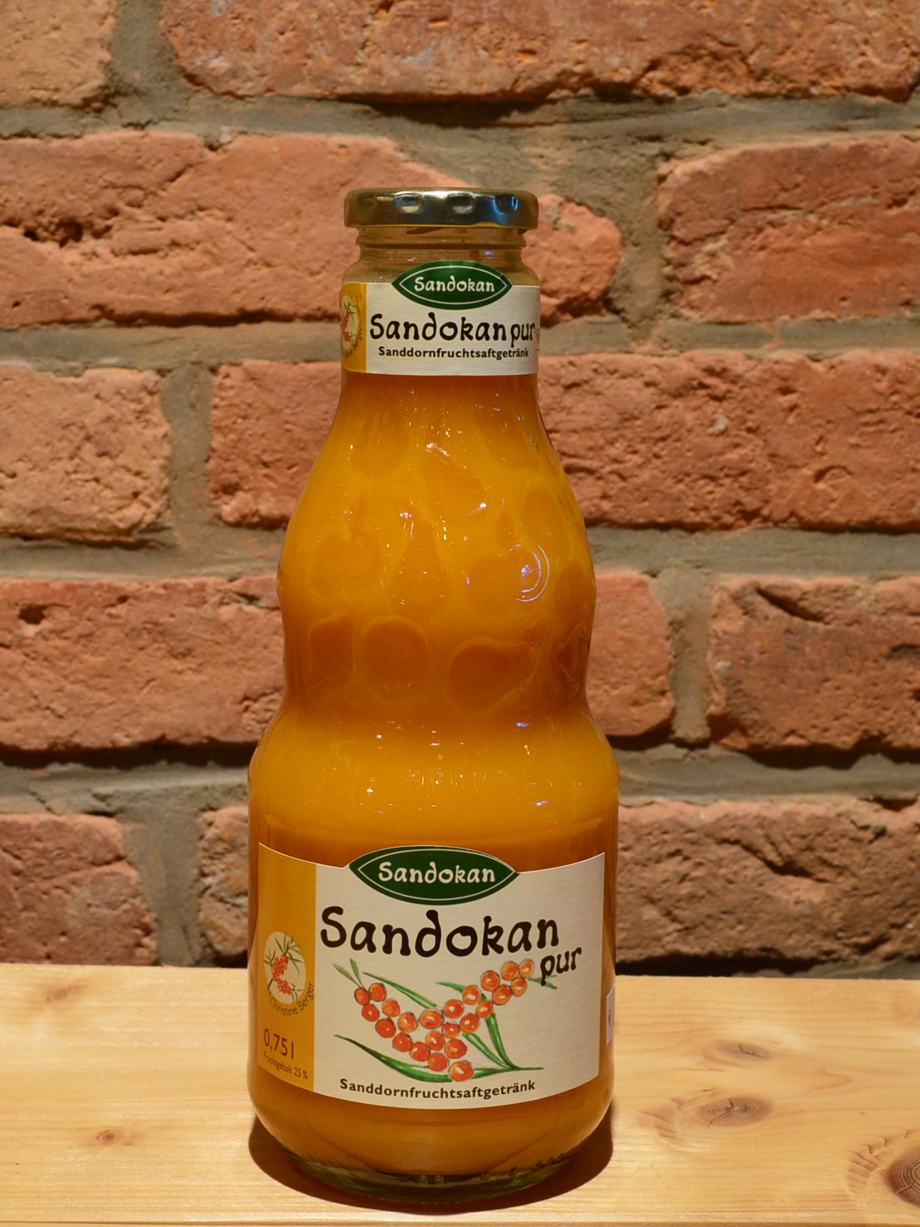 Sanddornsaft "Sandokan" 0,75 l