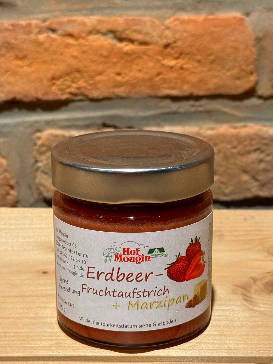 Erdbeer-Marzipan-Fruchtaufstrich 225 g