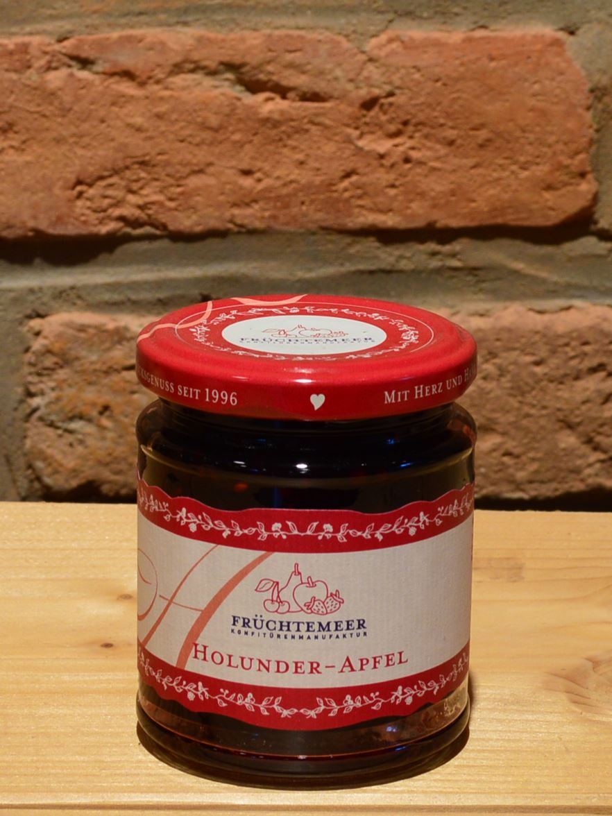 Fruchtaufstrich Holunder Apfel 210 g