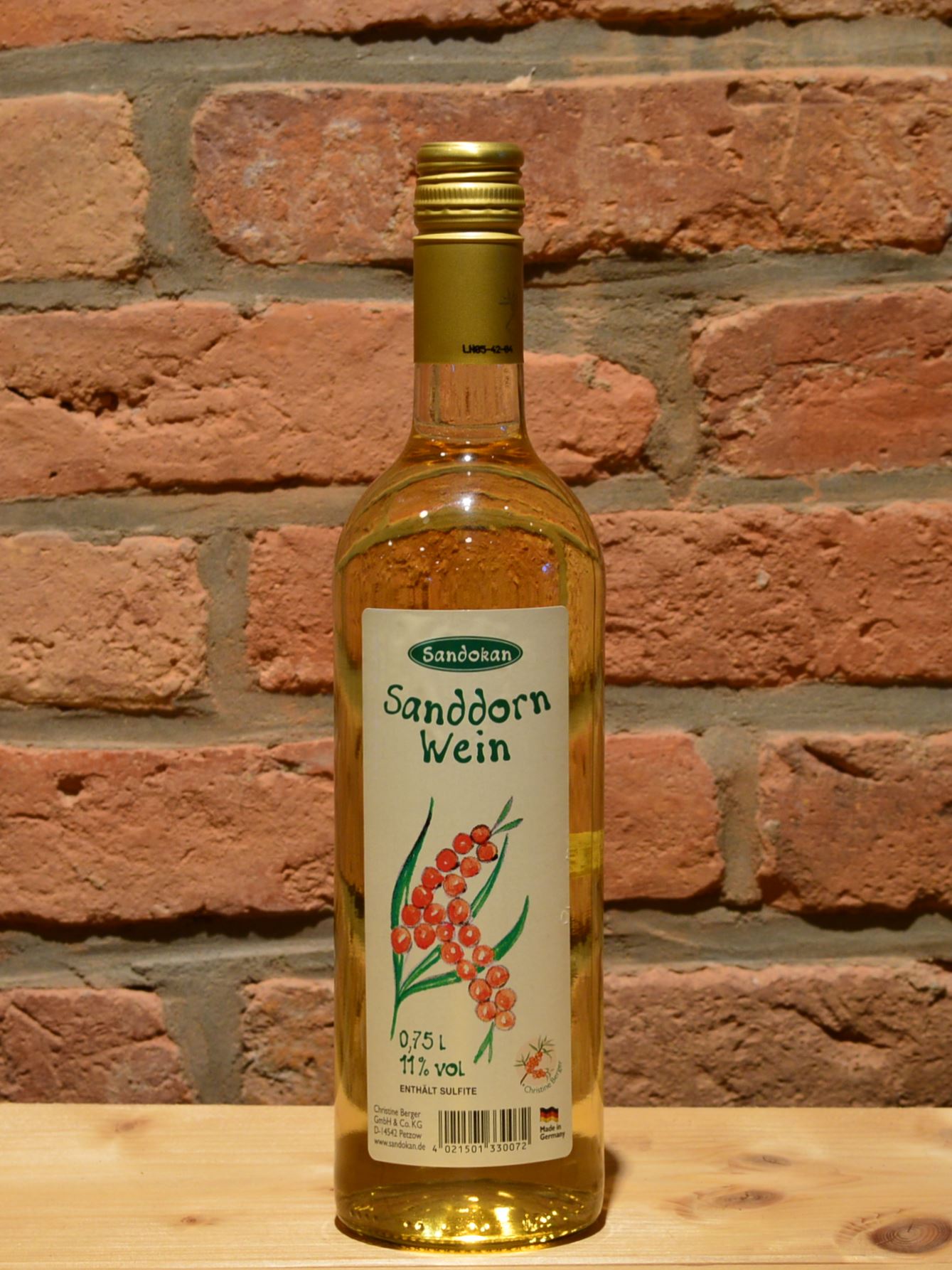 Sanddorn-Wein 0,75 l