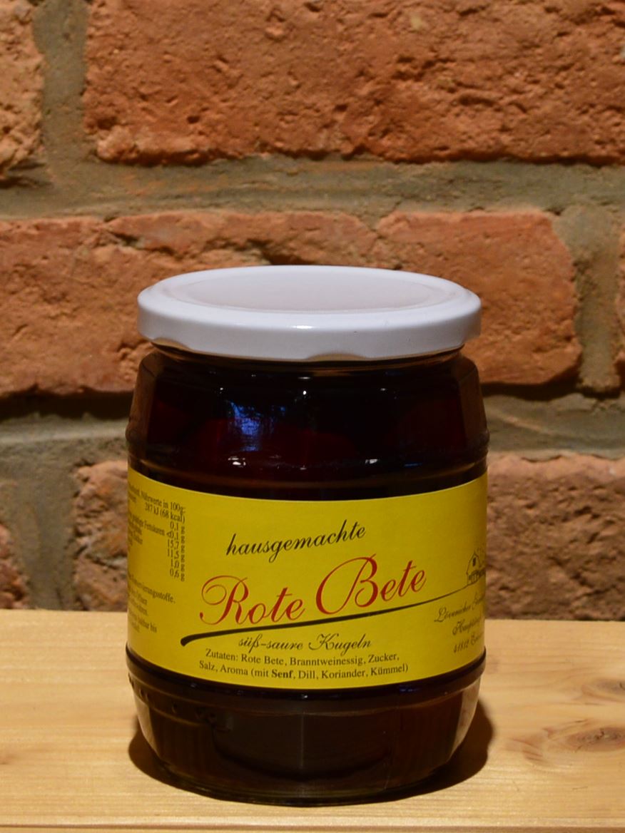 Rote Bete 580 ml Rote Bete 580 ml