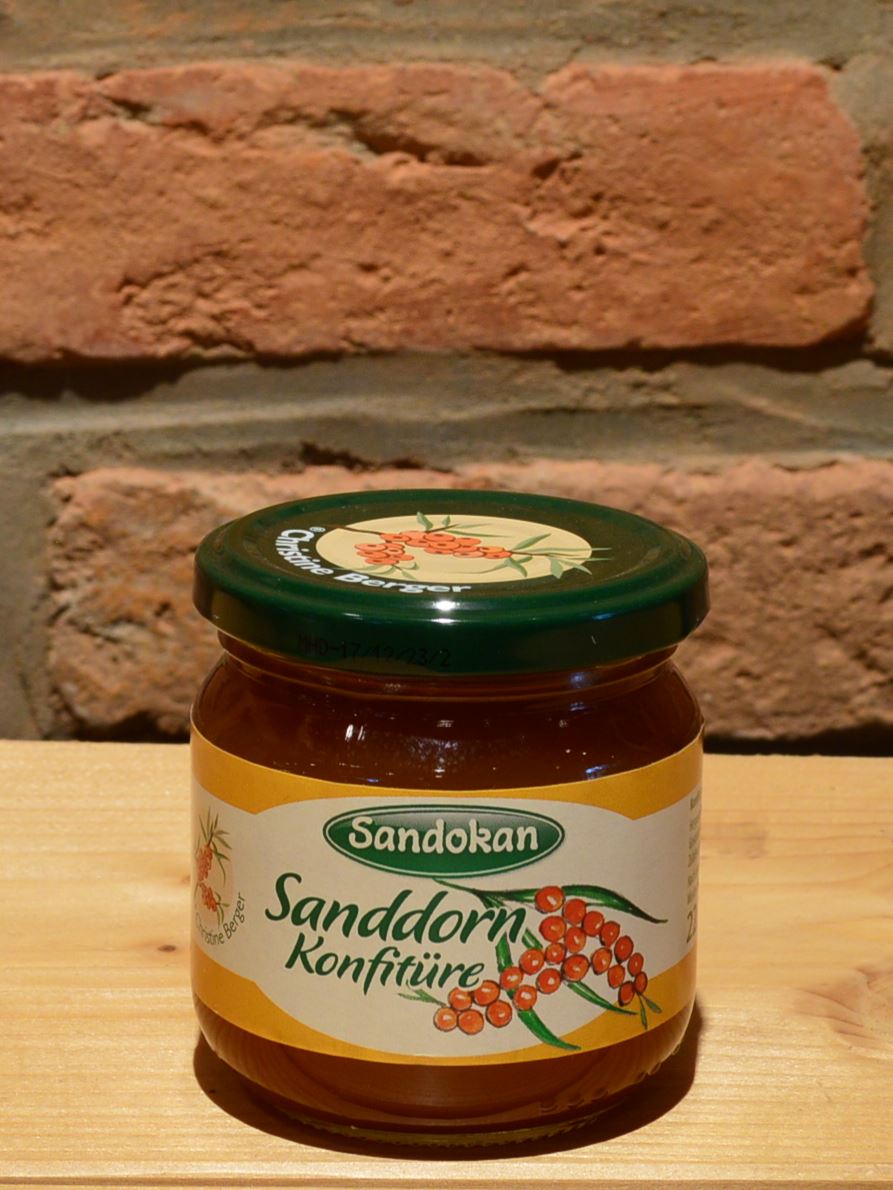 Sanddornkonfitüre 225 g