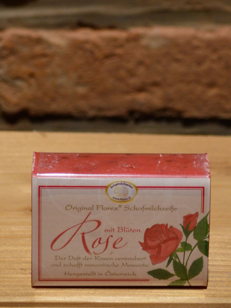 Schafmilchseife Rose 100 g