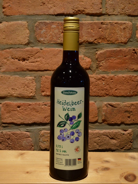 Heidelbeer-Wein 0,75 l